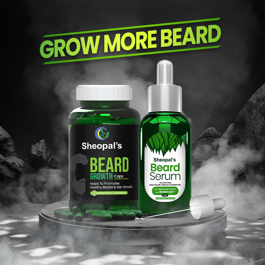 Beard Serum With Redensyl For Beard Growth