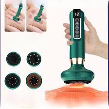 3-in-1 Smart Cupping Massager with Red Light & Gua Sha β Deep Muscle Relief & Pain Therapy Tool