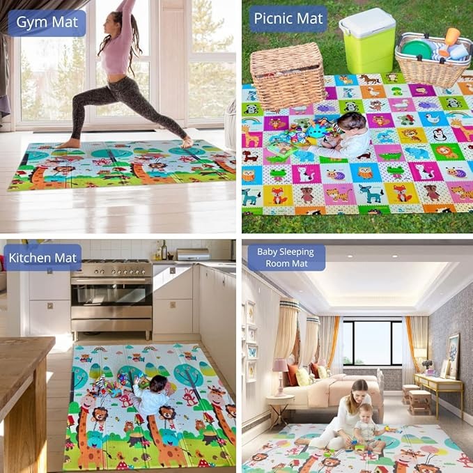 Mumfactory floor mat baby play mat Extra Thickness