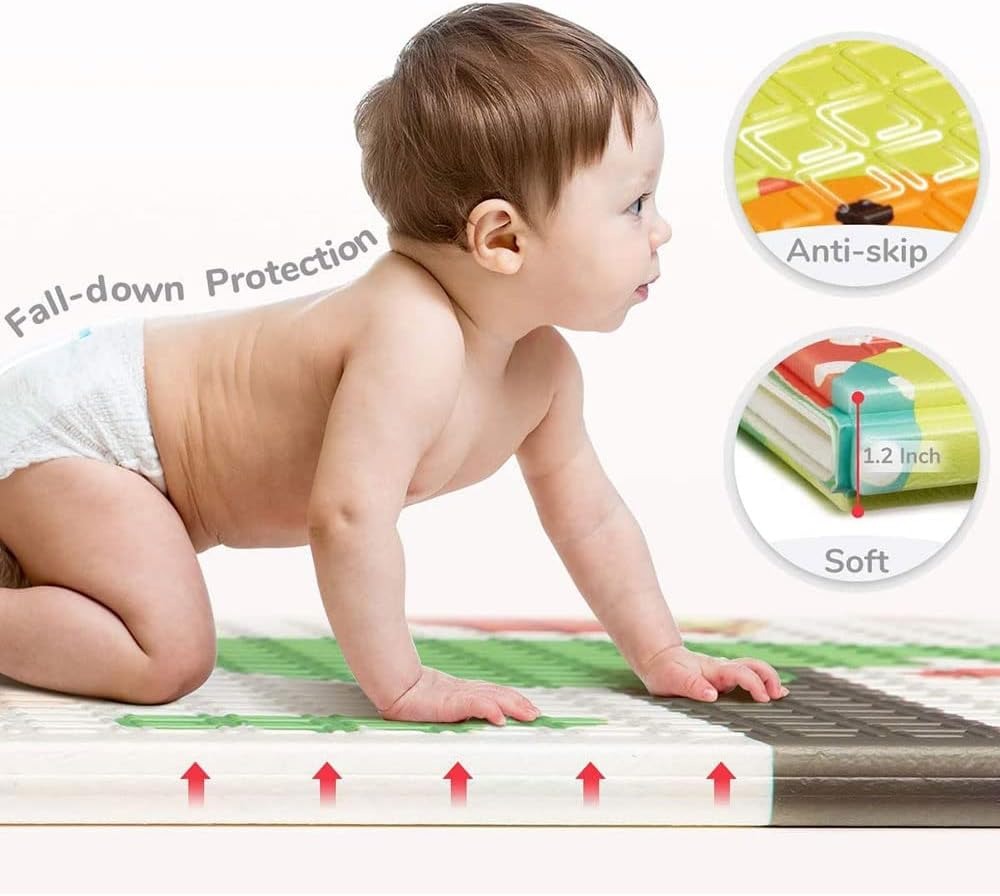 Mumfactory floor mat baby play mat Extra Thickness