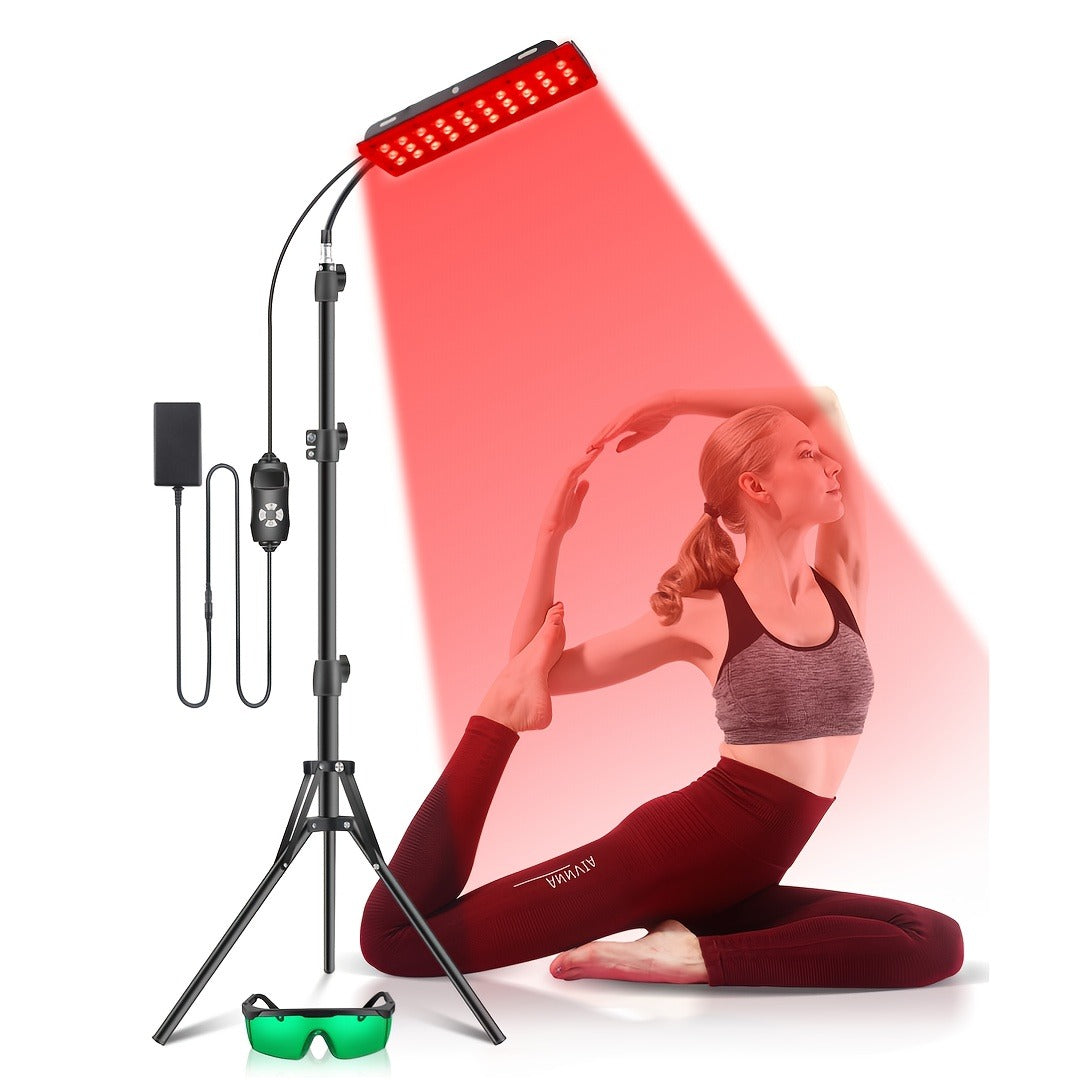 Full Body Red Light Therapy Panel with Stand β 660nm & 850nm Infrared LED for Skin, Pain Relief & Wellness