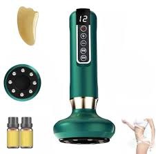 3-in-1 Smart Cupping Massager with Red Light & Gua Sha β Deep Muscle Relief & Pain Therapy Tool