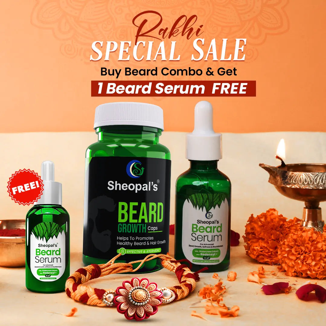 Beard Serum With Redensyl For Beard Growth