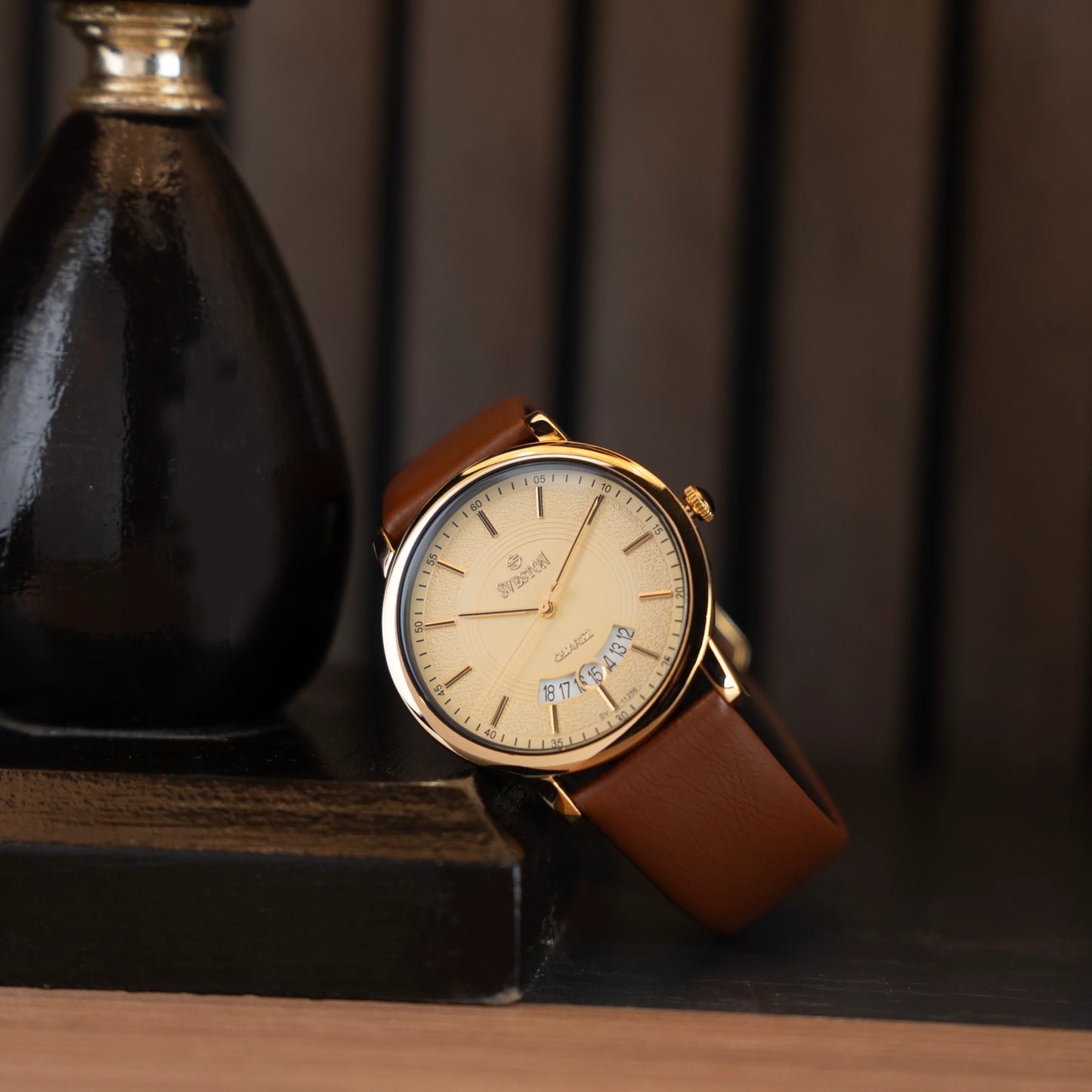 Elegant Black Timepiece