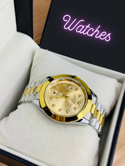 Regular Stone (Two Tone Gold)