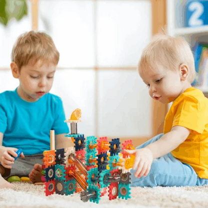 Marble Run 125Pcs Building Blocks for Kids