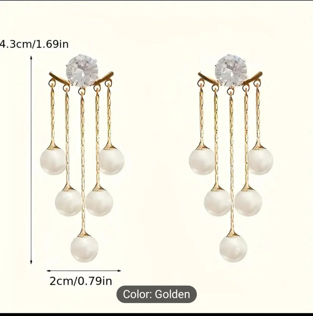1 Pair of Luxury Women's Earrings.