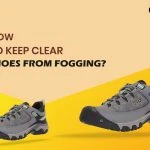 How to keep clear shoes from fogging