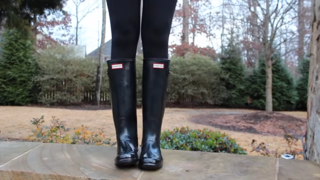 Hunter Boots Stretch With Wear