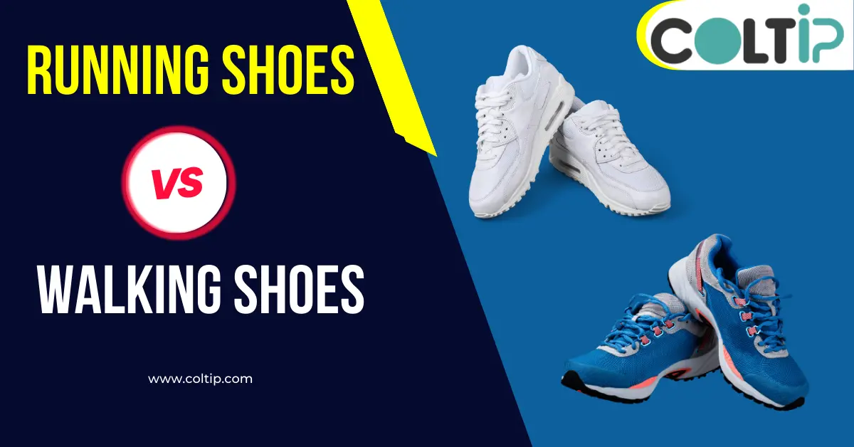 difference between walking and running shoes