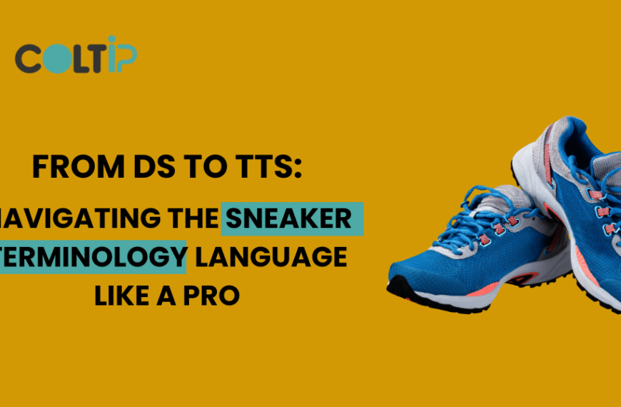 Sneaker Terminology
